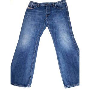 Diesel Ruky Mens Jeans W36 L30 Relaxed Fit Y2K Streetwear Wide Leg